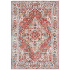 cihlove cerveny koberec nouristan sylla 80 x 150 cm
