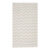 Béžovo-bílý běhoun Floorita Optical, 80 x 130 cm