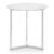Bílý odkládací stolek Kave Home Marae, ⌀ 50 cm