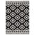 Černo-bílý koberec Hanse Home Gloria Ethno, 160 x 230 cm