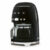 Černý kávovar na filtrovanou kávu 50's Retro Style – SMEG