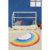 Dětský protiskluzový koberec Conceptum Hypnose Rainbow, 85 x 160 cm
