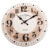 Dřevěné nástěnné hodiny Chef le Normand, pr. 34 cm