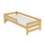 DRW Dětská postel Kouba 180 x 80 cm – Přírodní masiv + Matrace Molitan a rošt