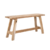 House Nordic Dřevěná lavice BARCELONA hnědá 90 cm 1401011