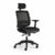 Kancelářská židle STANLEY, s područkami a opěrkou hlavy, černá