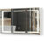 MIADOMODO Zrcadlová skříňka s LED osvětlením, 100 x 60 cm