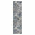 Modro-šedý běhoun Flair Rugs Marbled, 80 x 300 cm