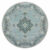 Modrý pratelný kulatý koberec ø 180 cm FOLD Colby – Flair Rugs