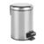 Pedálový odpadkový koš ve stříbrné barvě Wenko Leman Shiny, 3 l