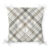 Podsedák na židli Minimalist Cushion Covers Gray Brown Flannel, 40 x 40 cm