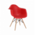Tempo Kondela Jídelní židle DAMEN – červená