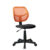 Tempo Kondela Otočná židle MESH – oranžová / černá