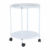 Tempo Kondela Příruční stolek s kolečky DERIN – bílá