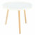 Tempo Kondela Příruční stolek SANSE TYP 1 – bílá/přírodní