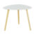 Tempo Kondela Příruční stolek TAVAS – bílá/přírodní dřevo