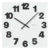 Vlaha VCT1101 skleněné hodiny 40 x 40 cm, bílá