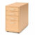 Zásuvkový kontejner FLEXUS, 4 zásuvky, nožičky, 720x400x800 mm, buk