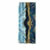 Závěs v modro-zlaté barvě 140×260 cm – Mila Home