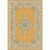 Žlutý koberec Vitaus Luka, 80 x 150 cm