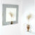 Zrcadlo s fazetou Amirro Tomáš 60×60 cm šedá 701-039